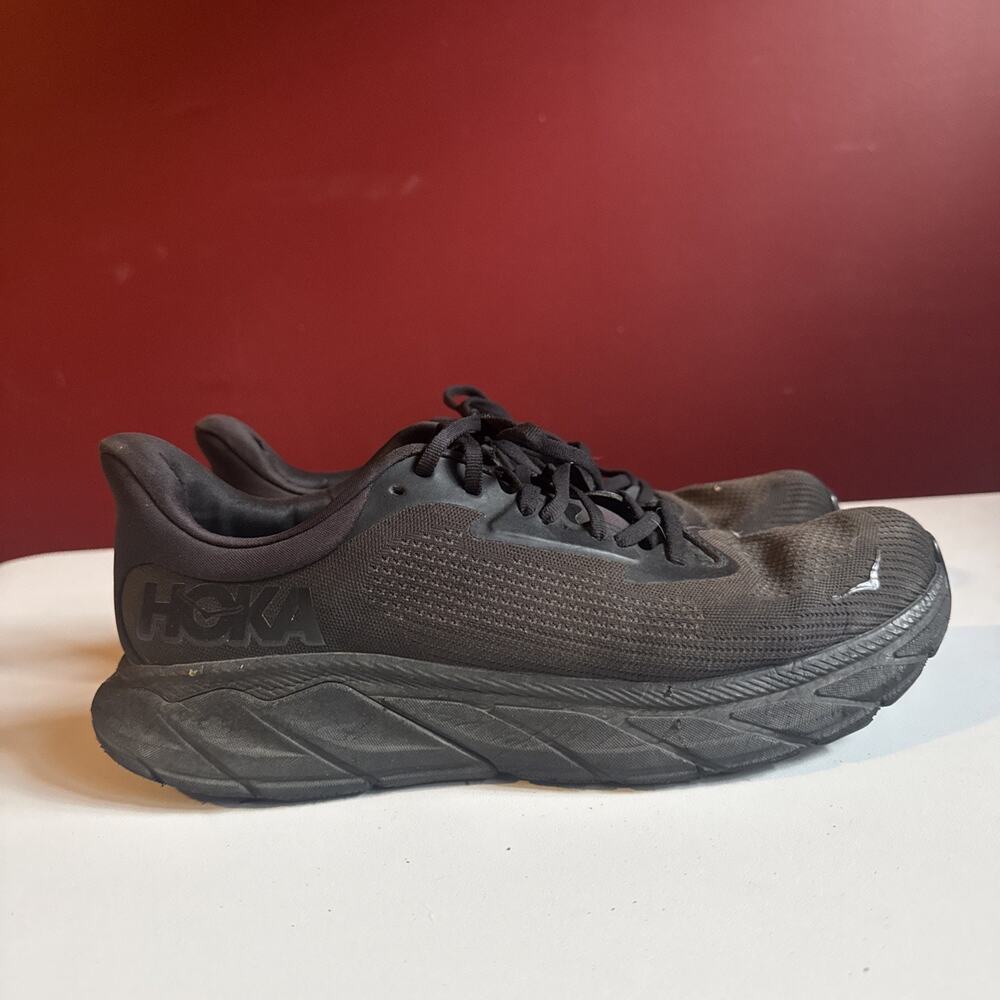 Hoka Arahi 7 Shoes Sneakers Size 11 Mens Black Running Athletic Sneakers 1147850